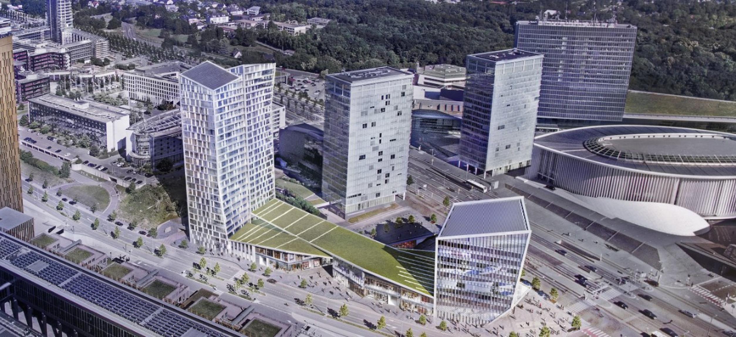 Le projet Infinity au Kirchberg