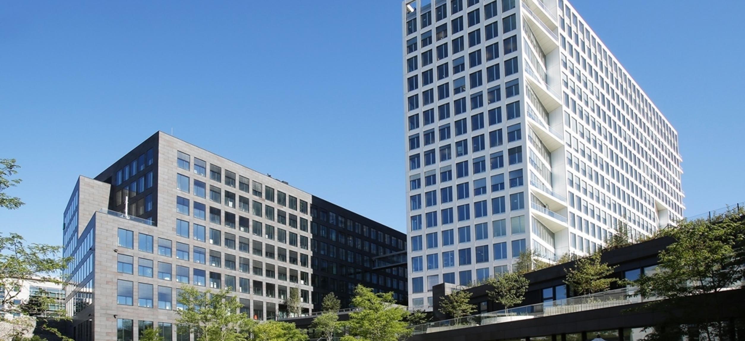 Bâtiments de bureaux oksigen et ekinox de BNP Paribas